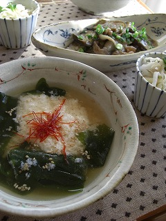 冷蔵庫掃除な献立。