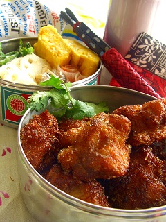 鰹節香る☆甘辛唐揚げ。