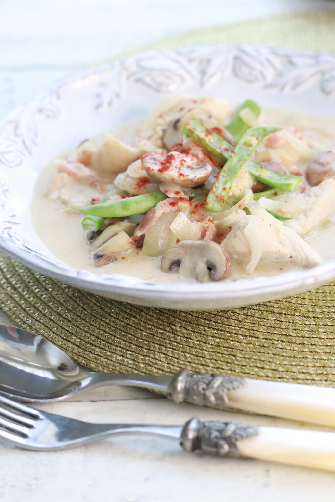 レシピ チキンフリカッセ と 献立 と 身長 よめ膳 Yomeカフェ Powered By ライブドアブログ