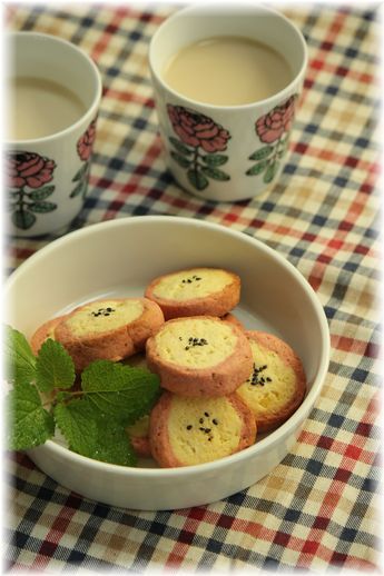 さつまいもたっぷりクッキー。