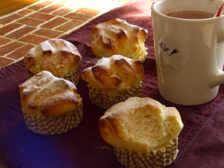 ジンジャーココアとダブル☆ミルクパン♪