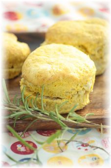 人参スコーン。 と朝ごはん。