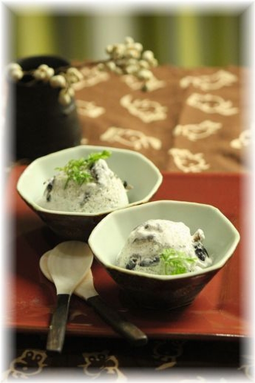 黒豆アイスクリーム