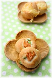 枝豆たらこパン。