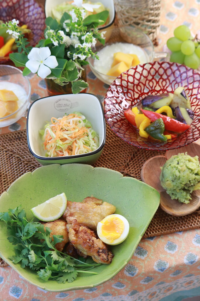 レシピ さくさく タンドリーチキン と 献立 と 夏のおでこ よめ膳 Yomeカフェ Powered By ライブドアブログ