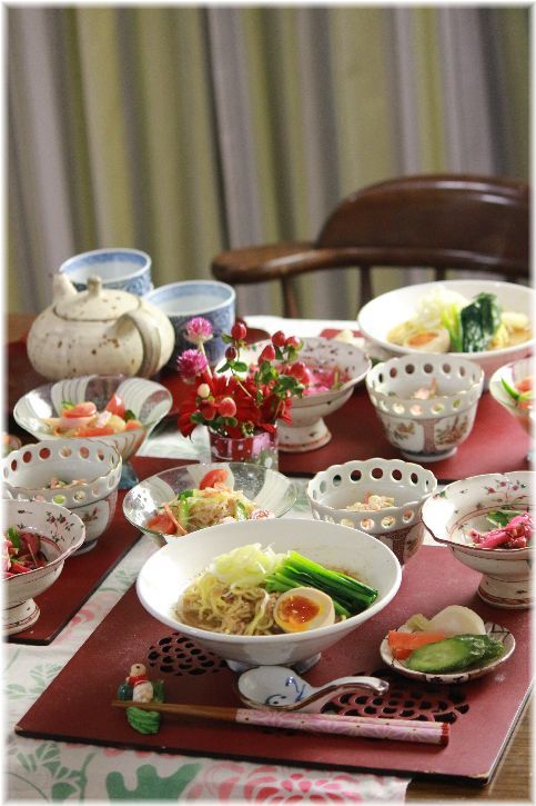 おうち味噌ラーメン。と 献立。