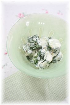 じゃばらキュウリの コールスロー。 と献立。