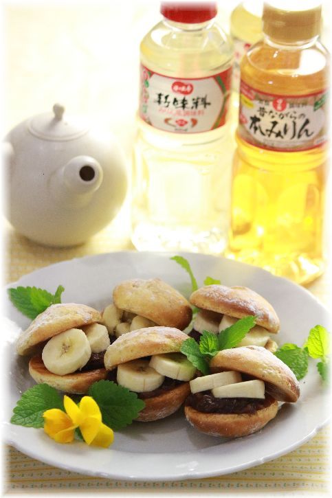 胡麻とバナナのブッセ。 と 日の出みりん お知らせ色々♪