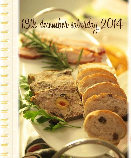 梅酒の パテ ド カンパーニュ。