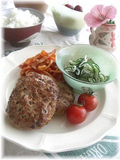 黒幕ダケご飯。・・・の献立。