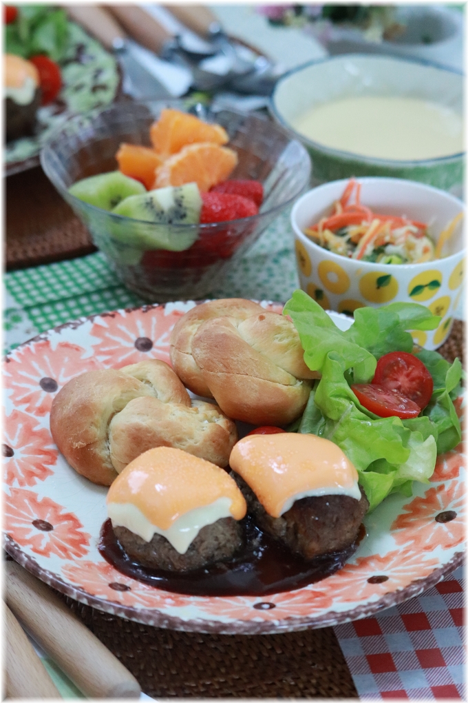 レシピ はちみつむすびパン と お昼ごはんの献立 と 会いたかったけど よめ膳 Yomeカフェ Powered By ライブドアブログ