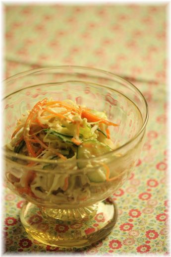 お豆腐生姜醤油コールスロー。 と献立。