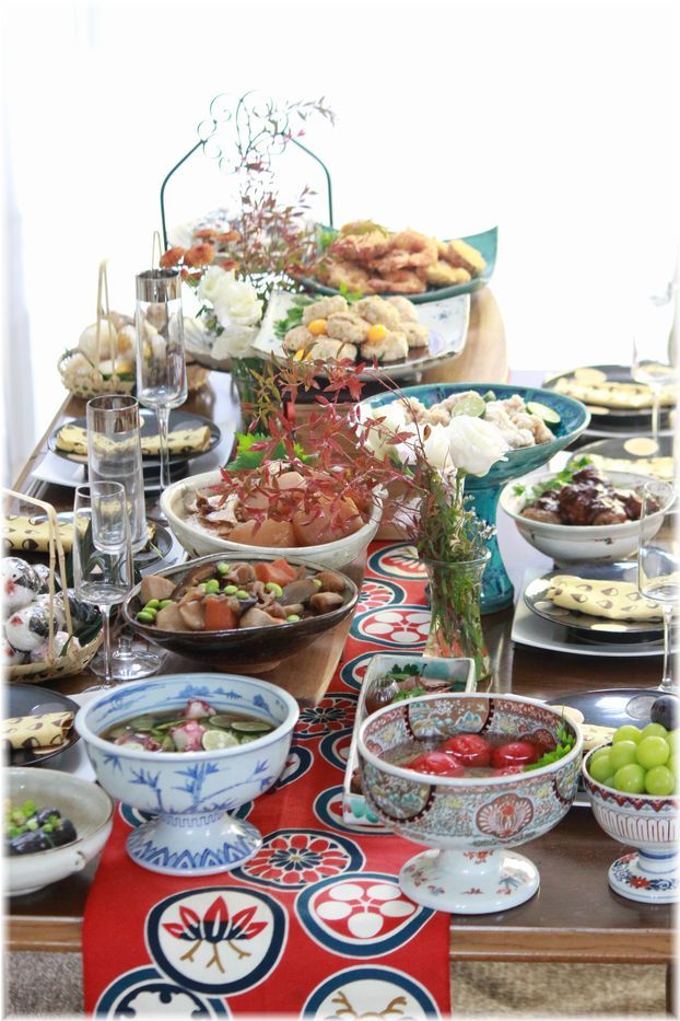 秋のおばんざい。と 送別会の献立。