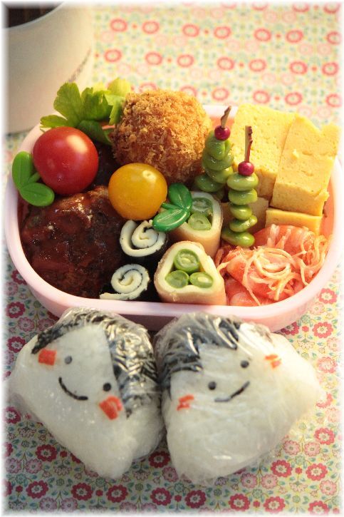 ハムチーズくるくる。 と 春休み前のお弁当ミニ日記。