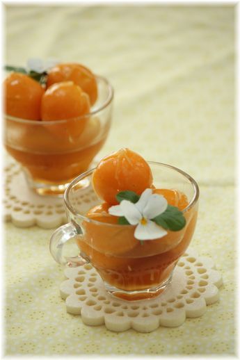 金柑のはちみつ生姜煮。