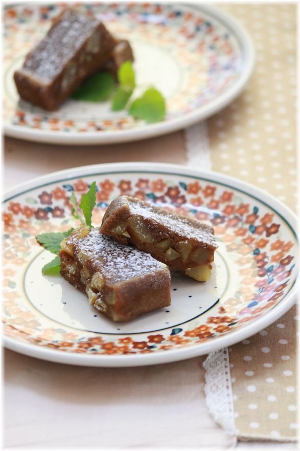 栗とコーヒーの５ミニッツブラウニー。