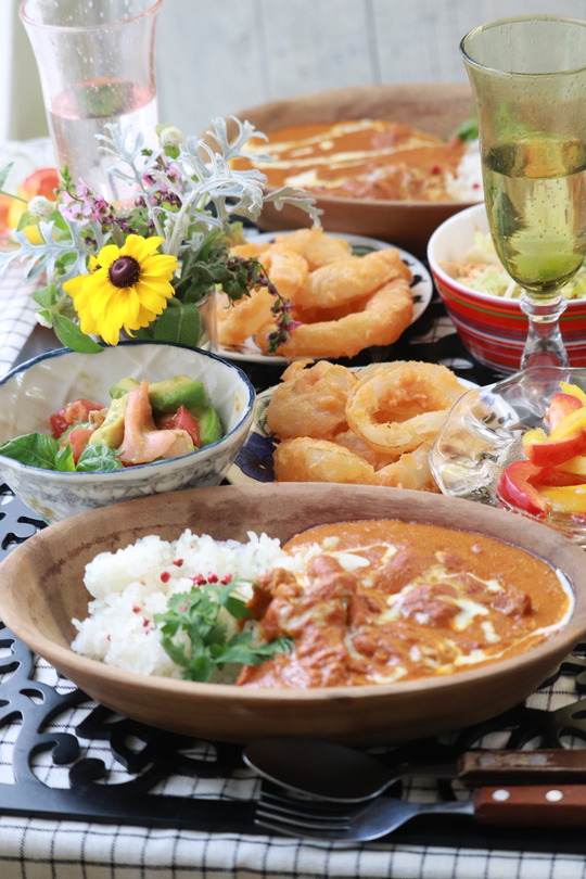 【レシピ】スパイスから作る本格カレー　改良バージョン。と　献立。と　恋愛相談。