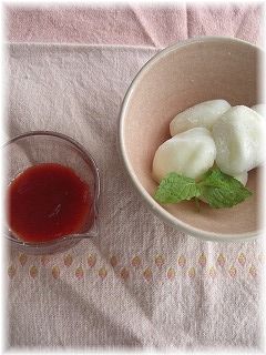 クリームチーズ大福。