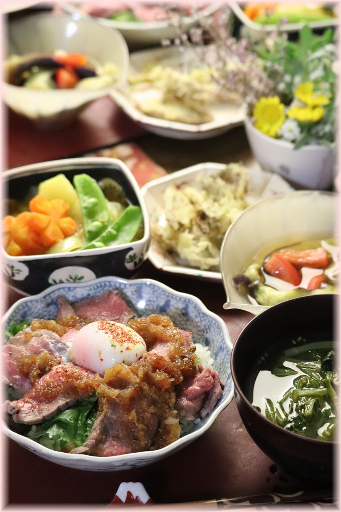 レシピ リンク ローストビーフ丼 の 献立 と 今でも夢を見る よめ膳 Yomeカフェ Powered By ライブドアブログ