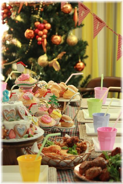 もちもちシュークリーム。とお誕生日会の献立３。