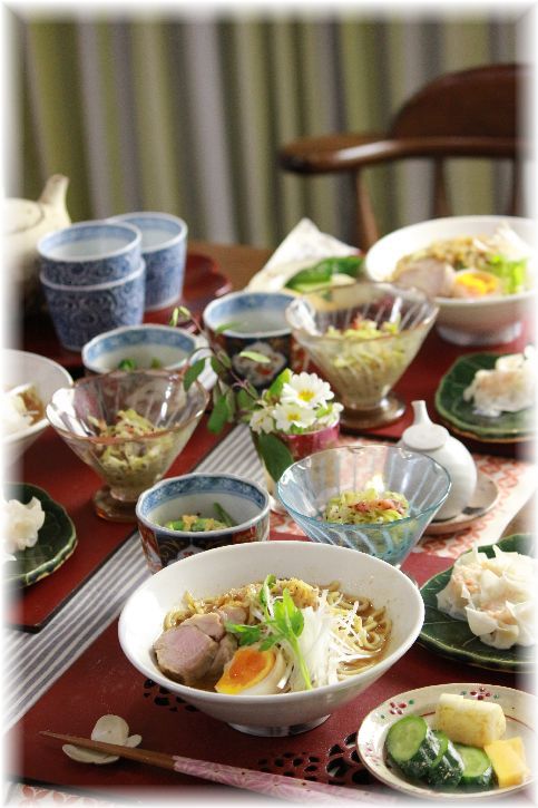 焦がし味噌ラーメン と 献立 よめ膳 Yomeカフェ