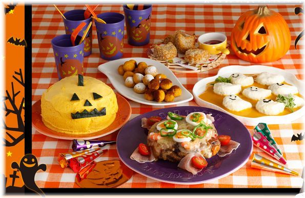 ハロウィンメニューにジップロック♪