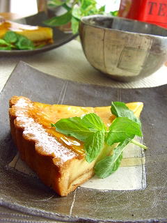 キャラメルプリン・タルト♪