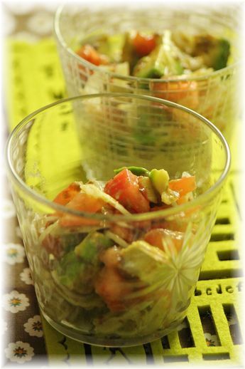 新玉ねぎの おかかサルサ。 と献立。