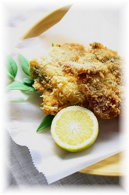 海苔カツ。 と献立。