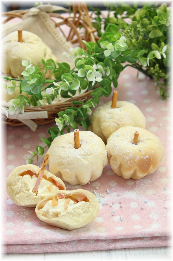 レシピ 白いりんごチーズパン と 中学生の帰り道 よめ膳 Yomeカフェ Powered By ライブドアブログ