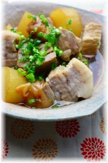 梅ネギ・角煮。