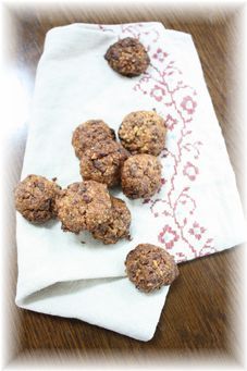 クランベリーの塩クルミクッキー。