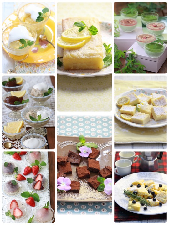 【まとめ】夏休みのひんやりデザート8recipes♪　その２ と　ワンピース。