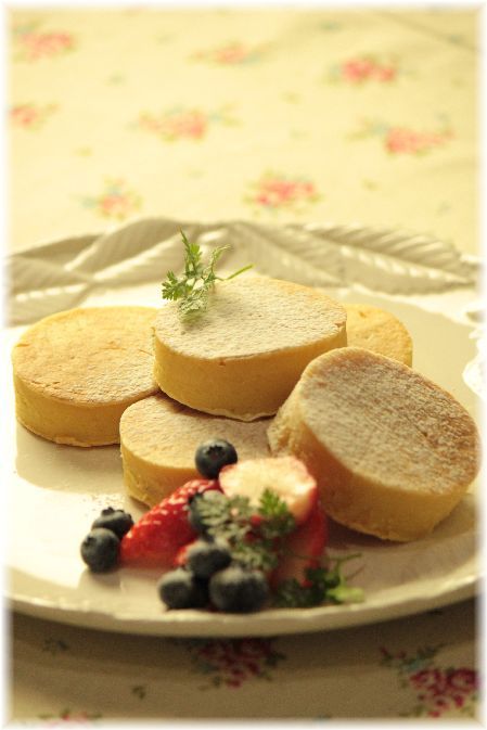 お豆腐パンケーキ。