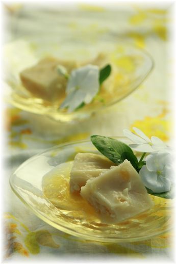 クリーミー葛餅。