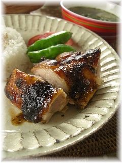 さっぱり海苔マリネチキン。 と 献立。