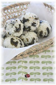 たらこワカメの炊き込みご飯。