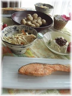 完全復活の夕飯。