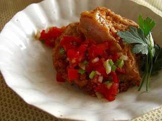 さっぱり☆チキン南蛮風。 と献立