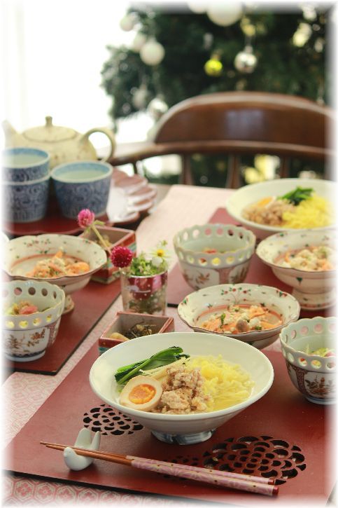 鶏生姜ラーメン。 と お昼ごはん。