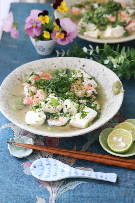 【レシピ】ワサビの麻婆豆腐。　と　円陣。