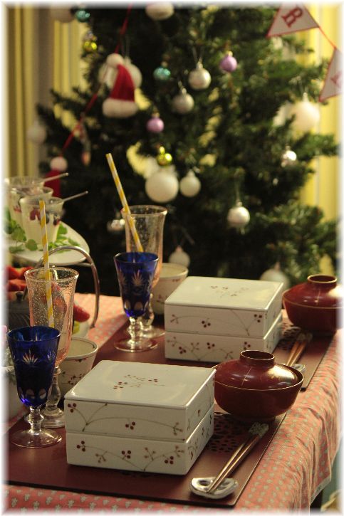 くるくるお揚げチーズ。と 重箱ランチの献立。