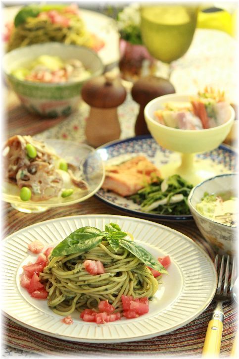 yhfパスタクリーミーバジル