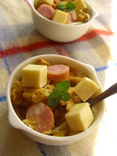 クリーミーカレー☆ポテトサラダ。