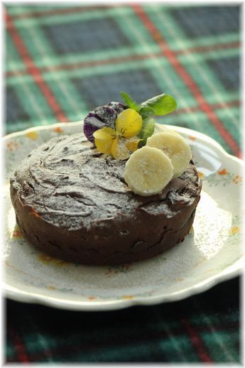 バナナガトーショコラ。