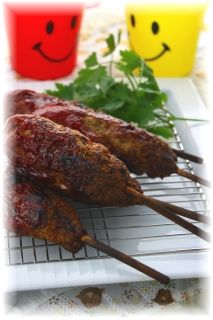 おうちシシケバブ。