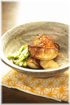 蕪のじっくりキンピラ。と献立。