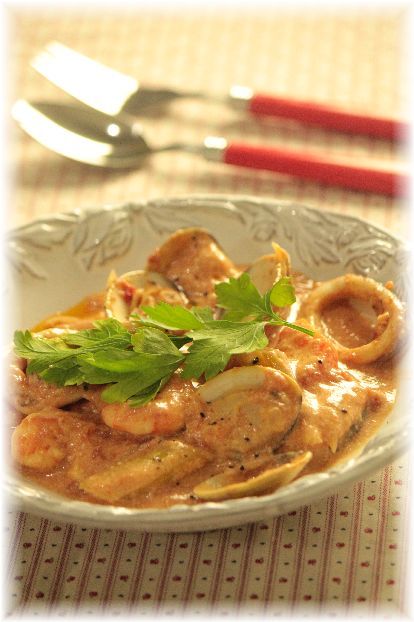 生姜とトマトの魚のシチュー レシピ