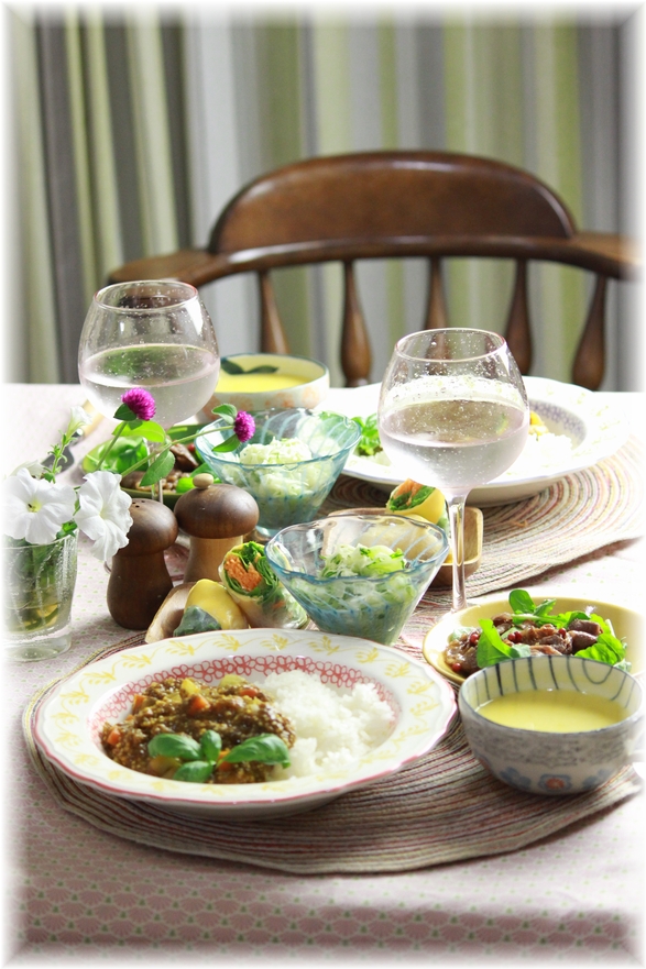 チアシードとキヌアのカレー と 献立 よめ膳 Yomeカフェ Powered By ライブドアブログ