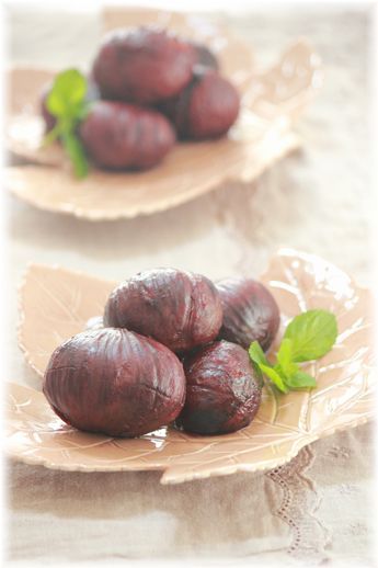 栗の渋皮煮 コーヒー風味。